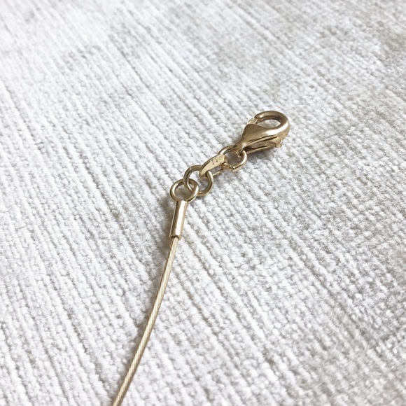 Designer Israel ZRW 14k Gold necklace 4 tiered - Picture 5 of 5